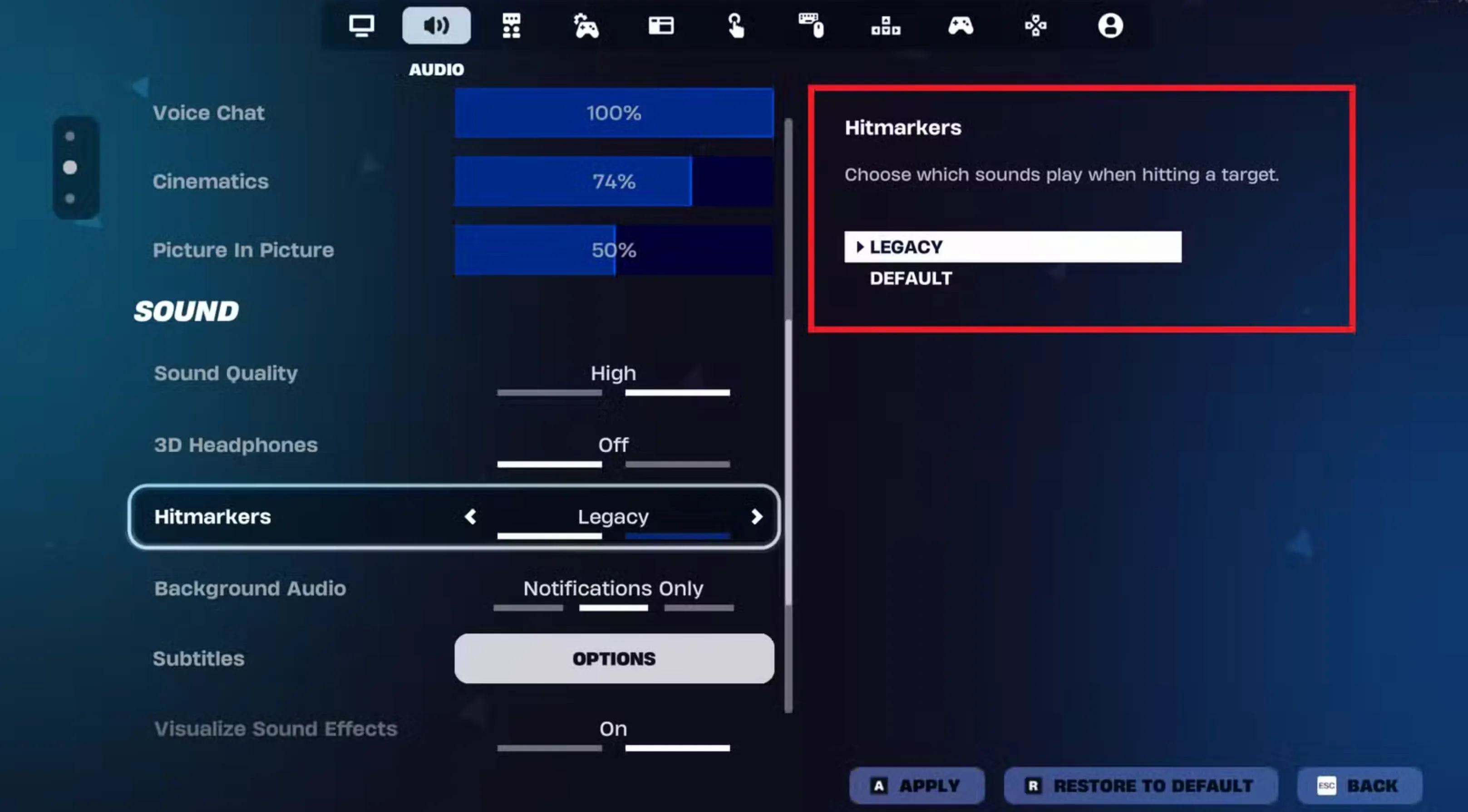 How To Change Headshot Sound in Fortnite